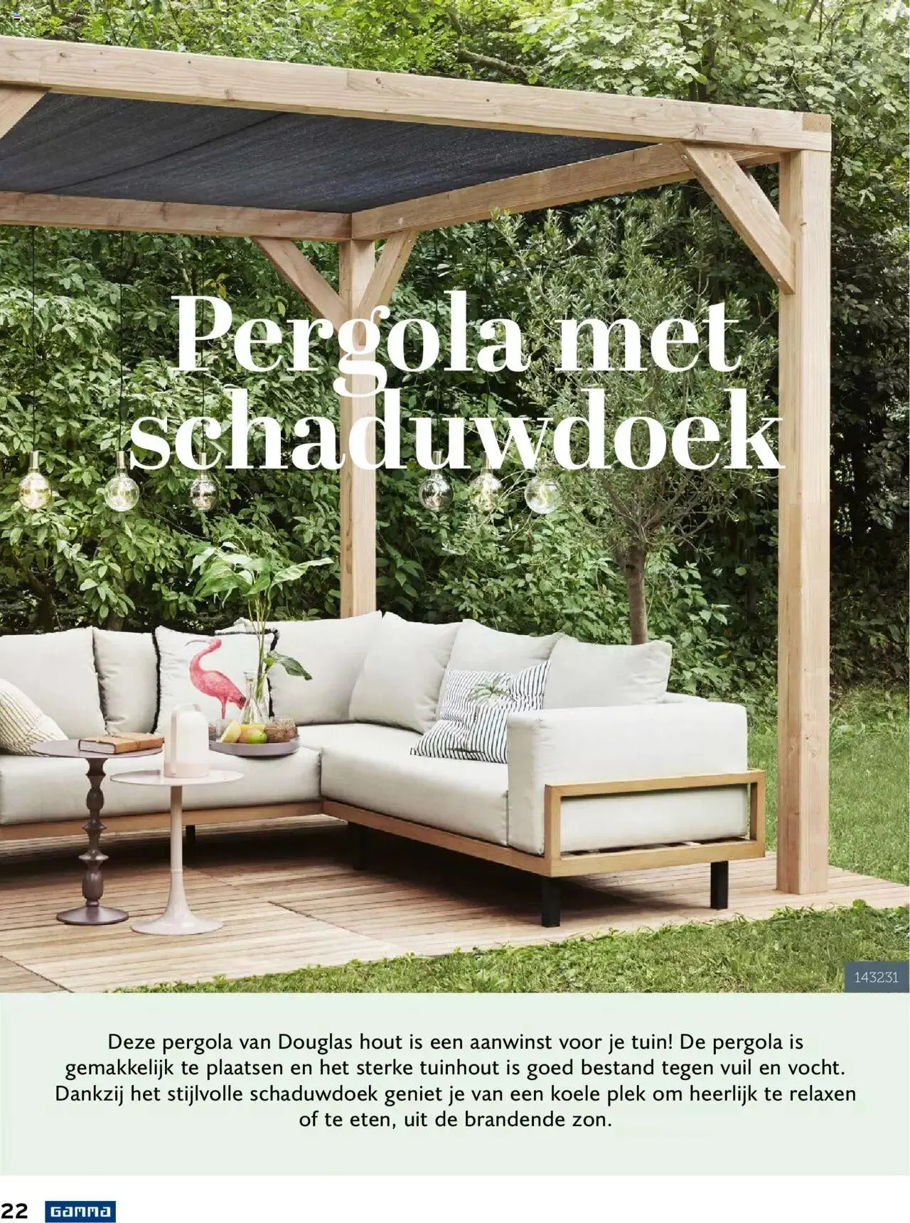 GAMMA tuinmagazine 2022 van 22 maart tot 31 december 2023 - folder pagina 22