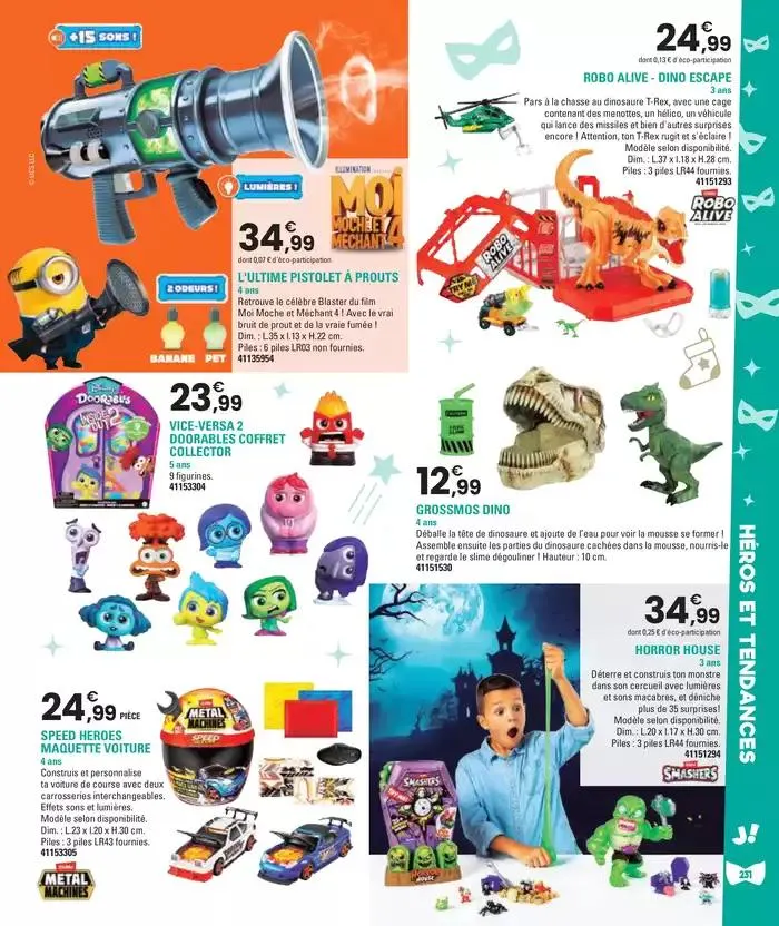 Jouez À L'infin van 29 oktober tot 5 december 2024 - folder pagina 231