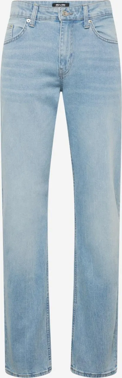 Only & Sons Regular Jeans 'ONSWeft' in Blauw Denim