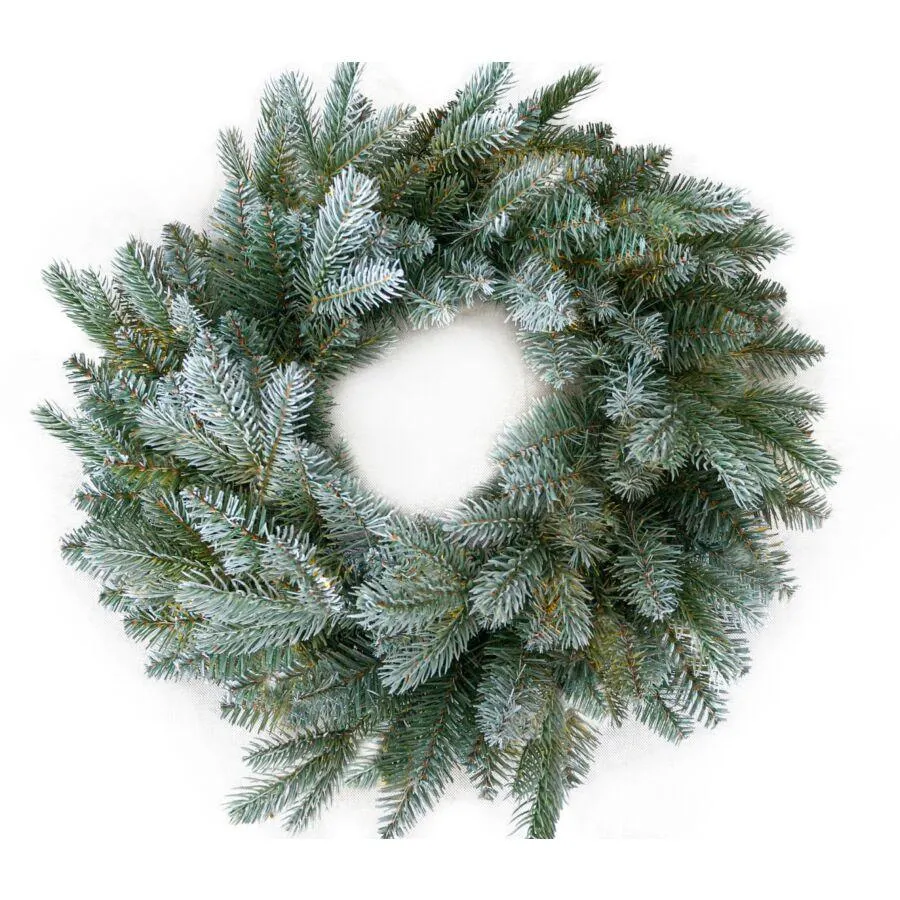 31MULW24 Frosted Mulberry Wreath Ø61 cm