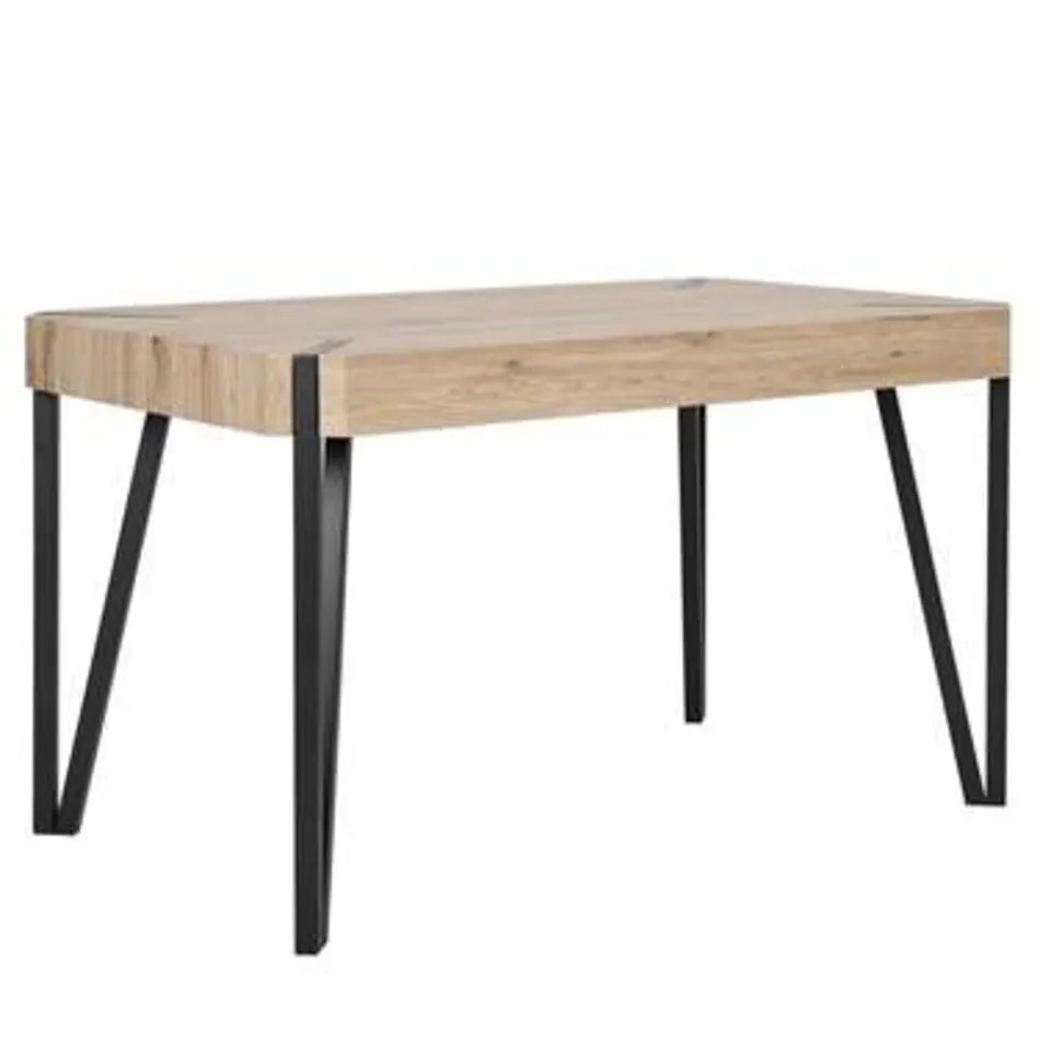 CAMBELL - Eettafel - Lichte houtkleur - 80 x 130 cm - MDF