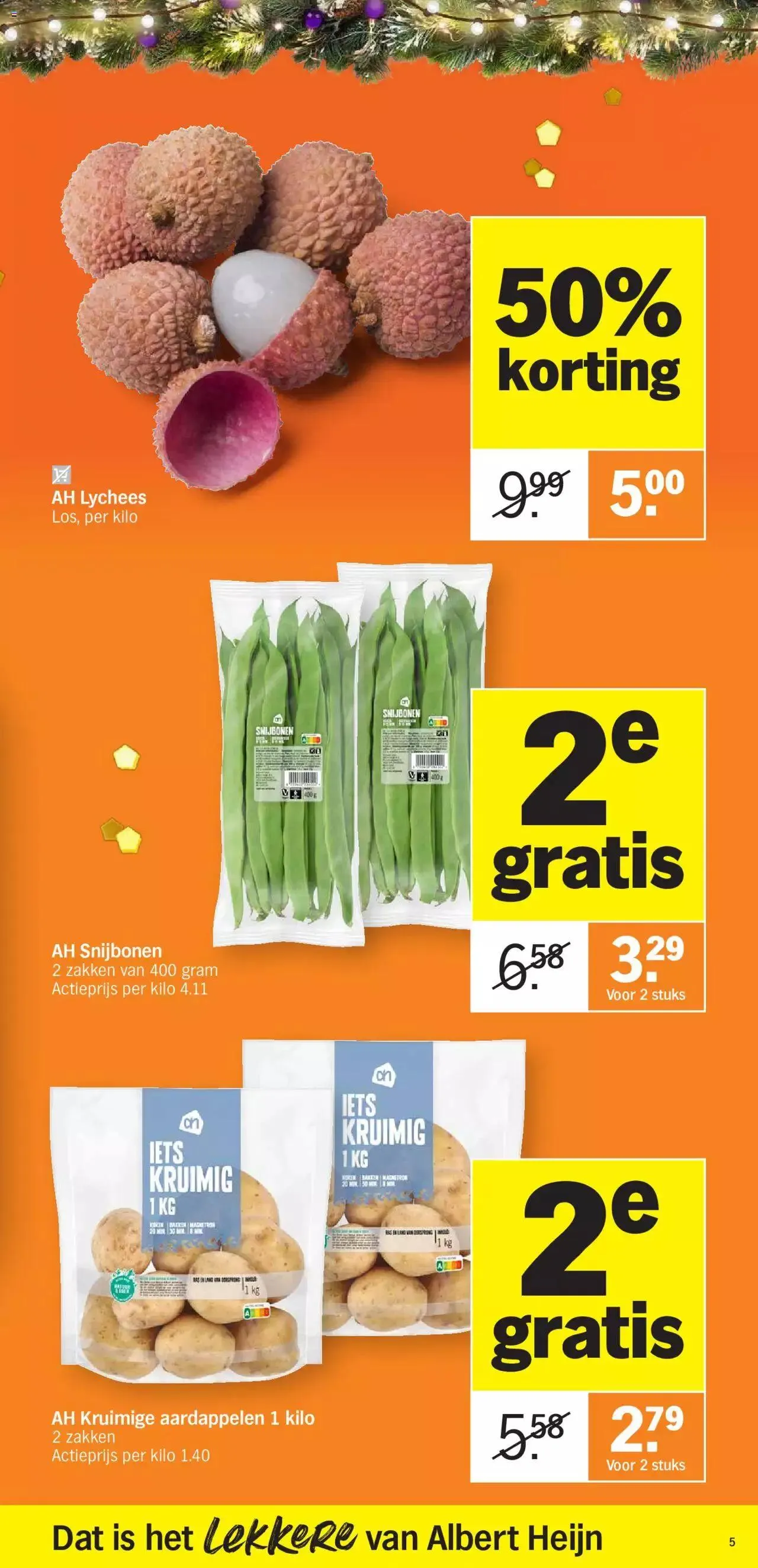 Albert Heijn folder week / de la semaine 50 van 17 december tot 31 december 2023 - folder pagina 5