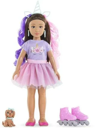 COROLLE GIRLS - POUPEE COFFRET LUNA LICORNE 28 CM