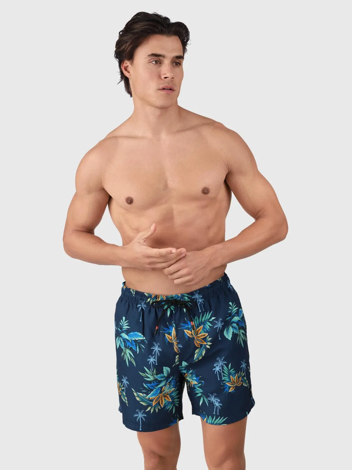 Cester-Tropicana Men Swim Shorts | Night Blue