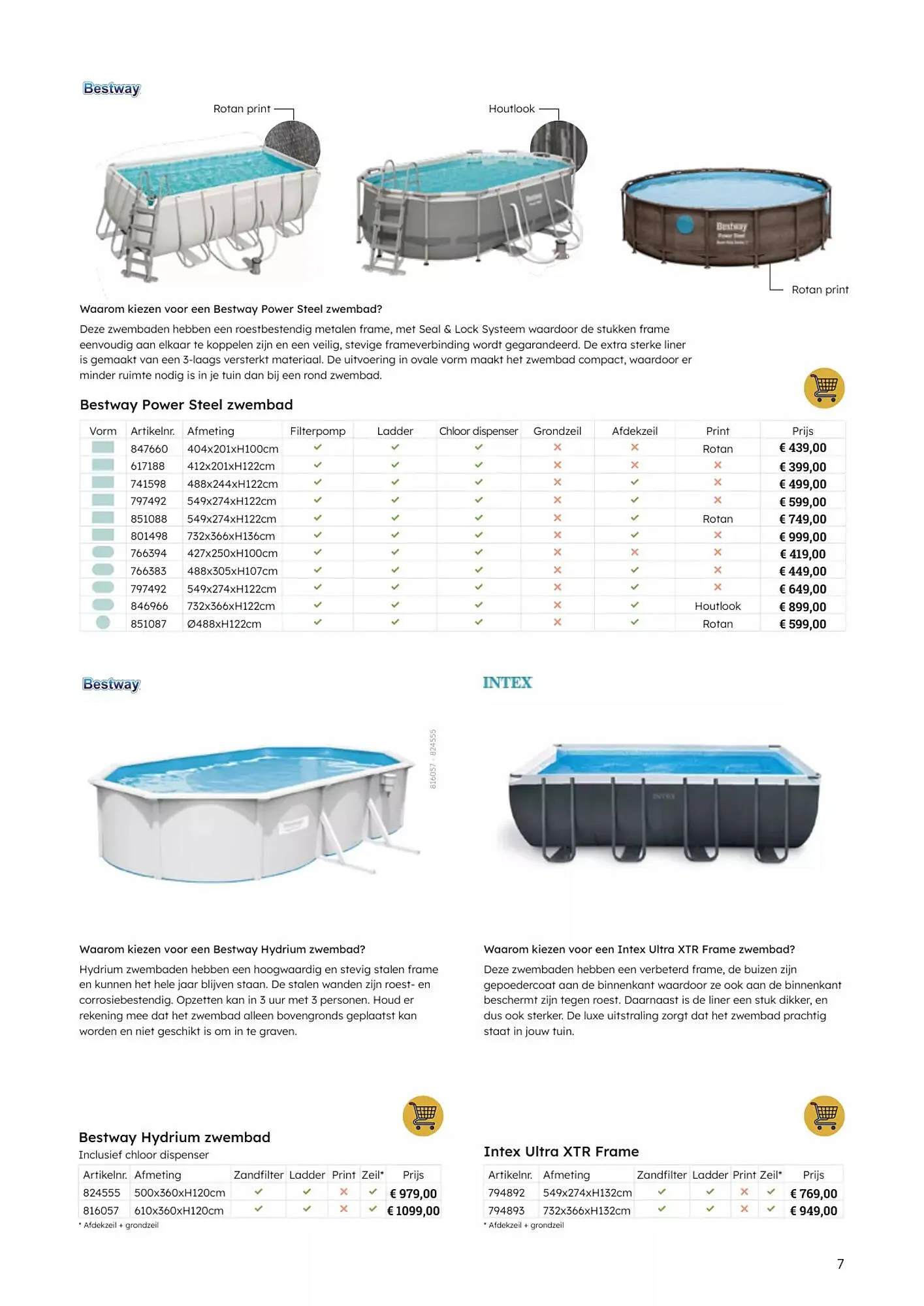 Multi Bazar Zwembadfolder van 28 augustus tot 28 augustus 2023 - folder pagina 7