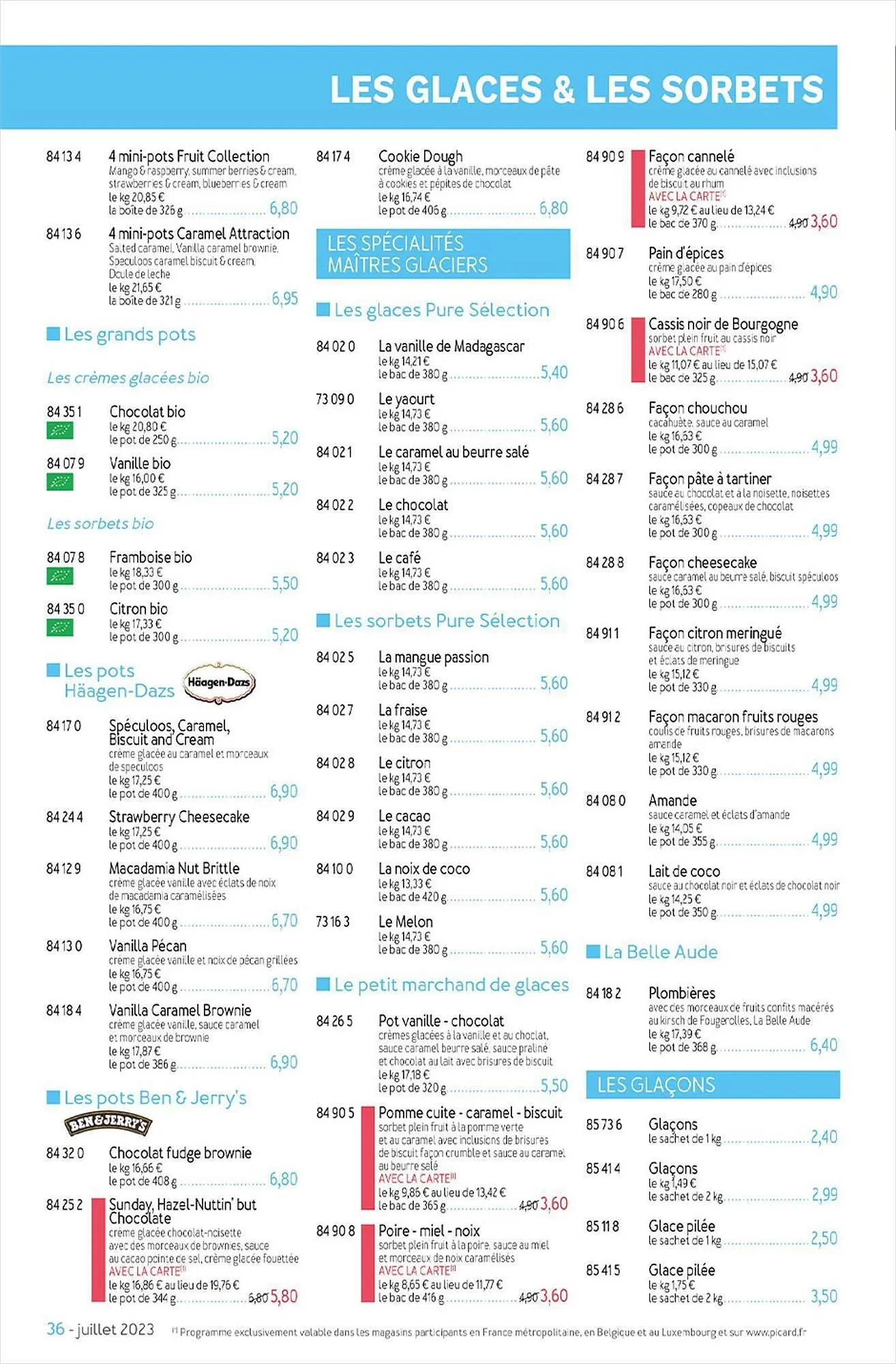 Picard folder van 3 juli tot 30 juli 2023 - folder pagina 36