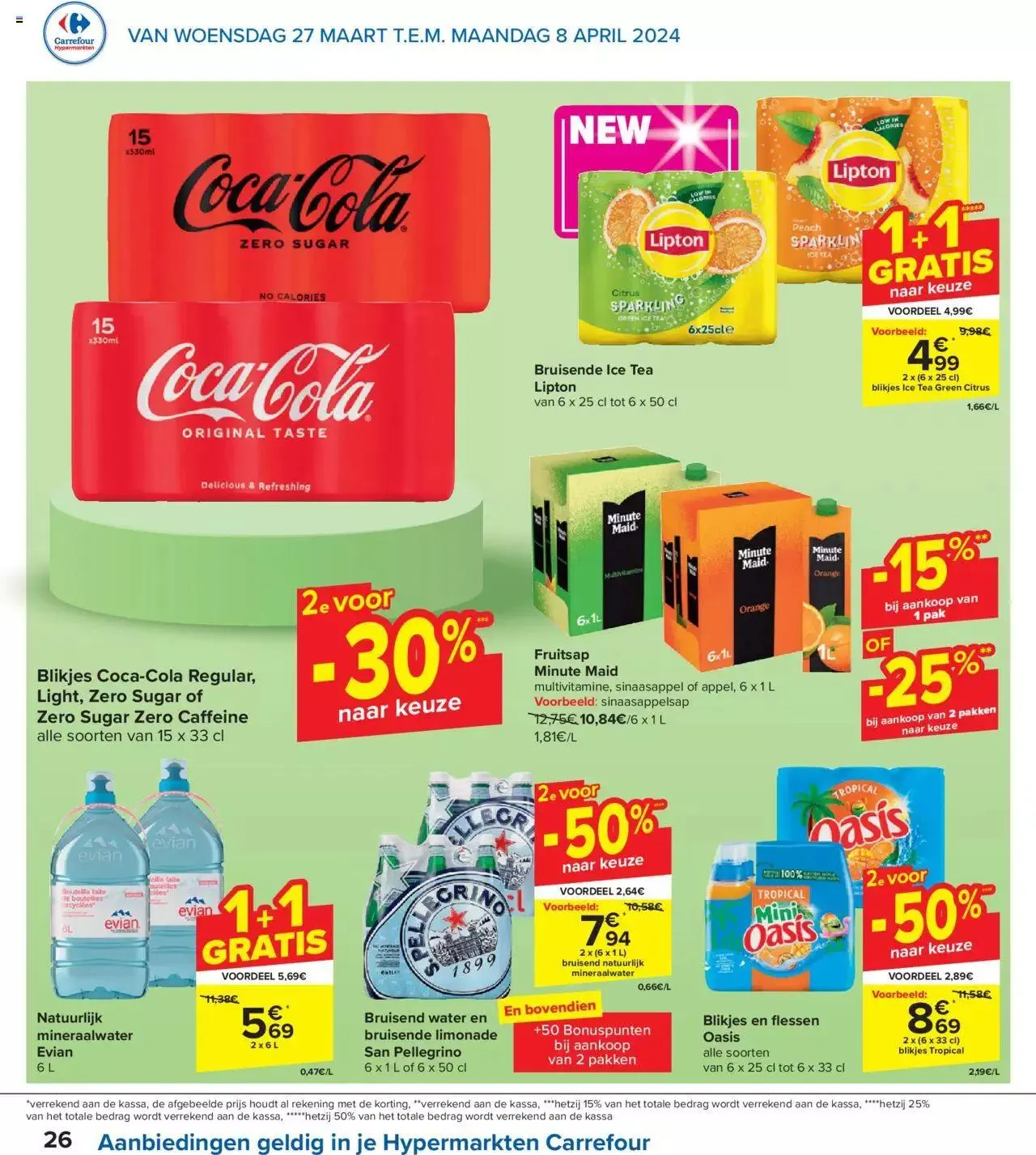 Carrefour folder week 13 van 8 april tot 30 maart 2024 - folder pagina 26