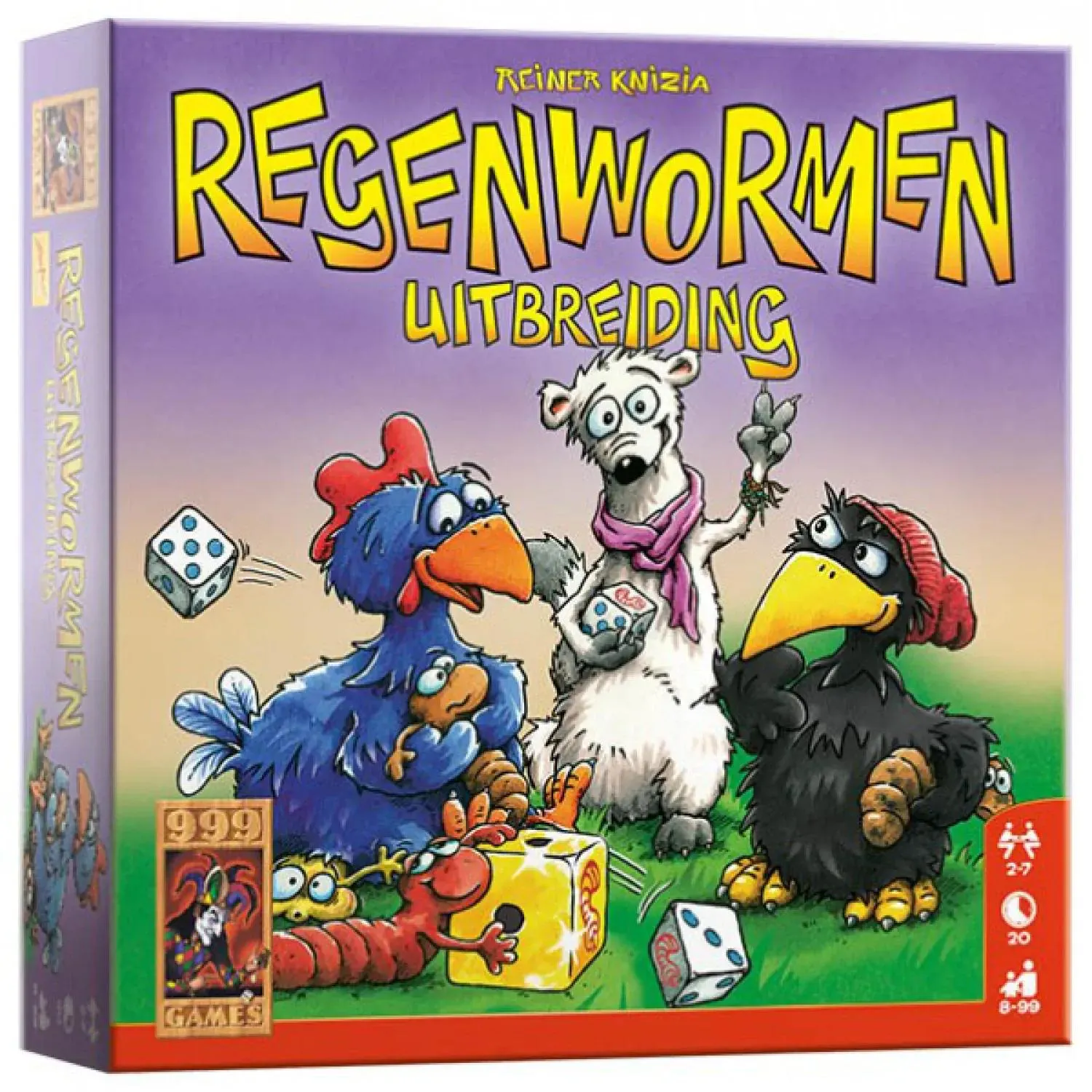 REGENWORMEN UITBREIDING