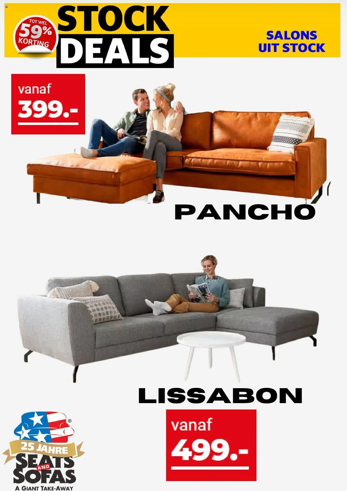 Seats And Sofas Folder van 23 september tot 23 september 2023 - folder pagina 1