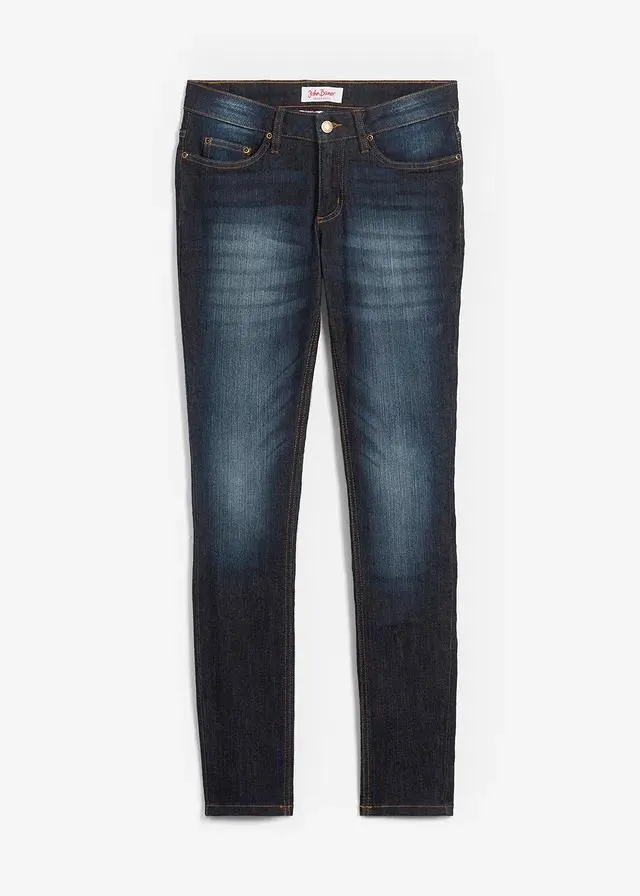 Jean skinny taille mi-haute, extensible
