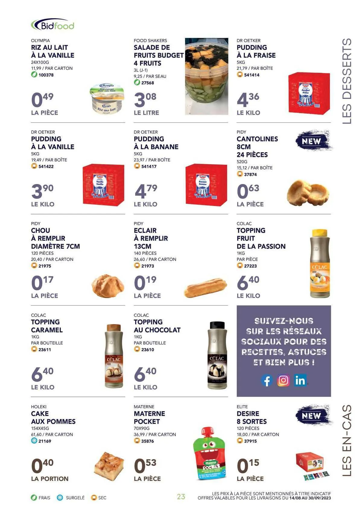 Bidfood Folder van 28 september tot 30 september 2023 - folder pagina 19