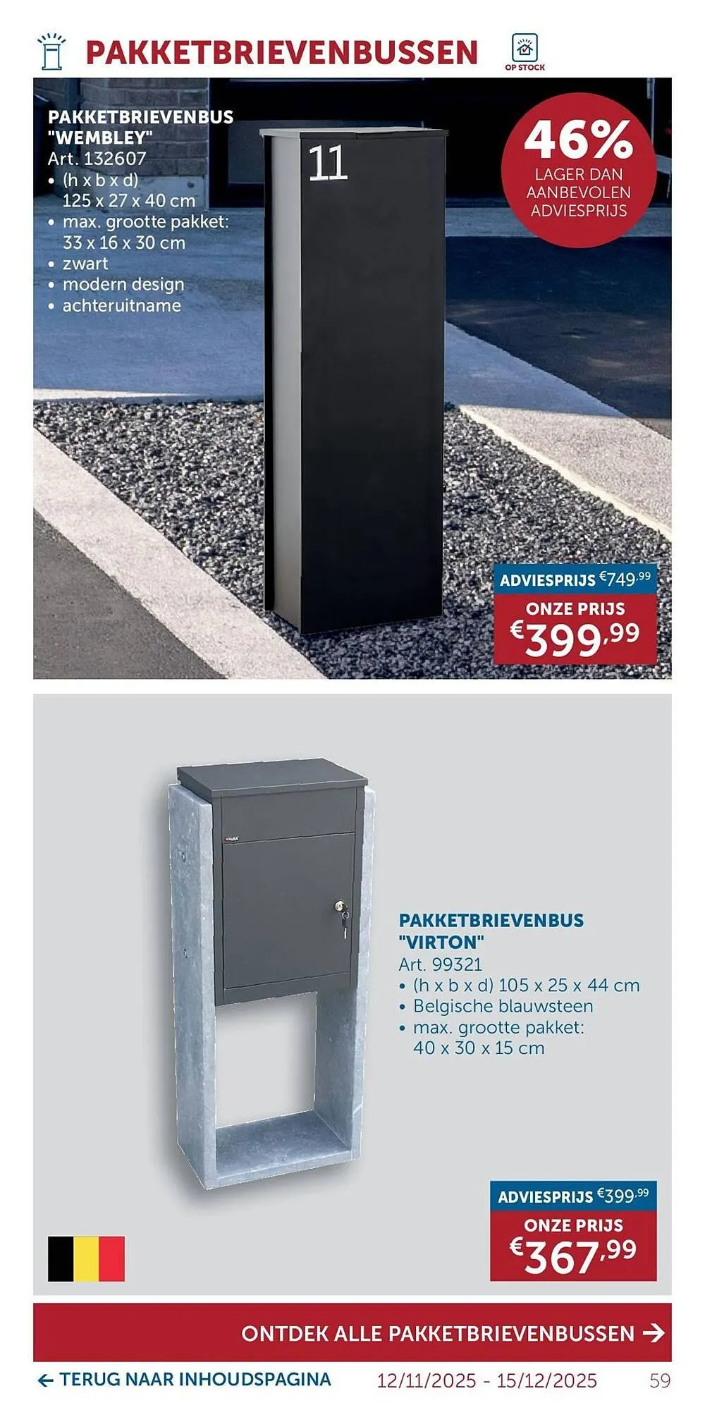 Zelfbouwmarkt folder van 12 november tot 15 december 2025 - folder pagina 59