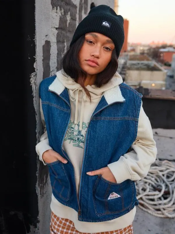 Road By Night Lined - Veste en jean pour Femme