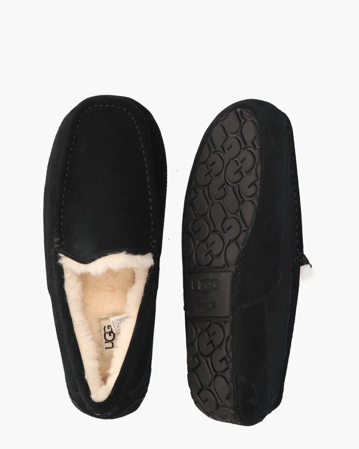 Ascot Slipper Black Herenpantoffels