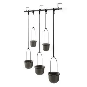 Hangende plantenbak Triflora (set van 5)