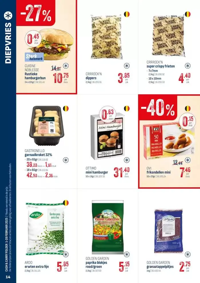 Cash & Carry Folder van 3 februari tot 28 februari 2025 - folder pagina 14