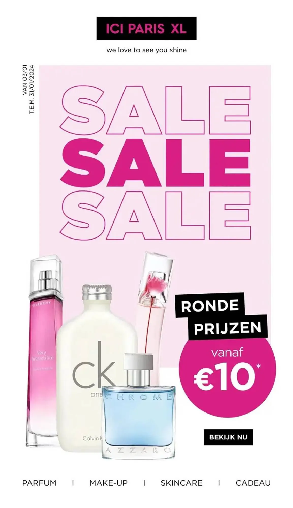 ICI PARIS XL folder van 3 januari tot 30 januari 2024 - folder pagina 