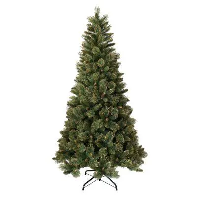 National Tree Company 31HSGB75 Shimmery Golden Bristle - 228 cm