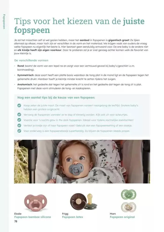 Babycatalogus  van 10 februari tot 31 december 2025 - folder pagina 78