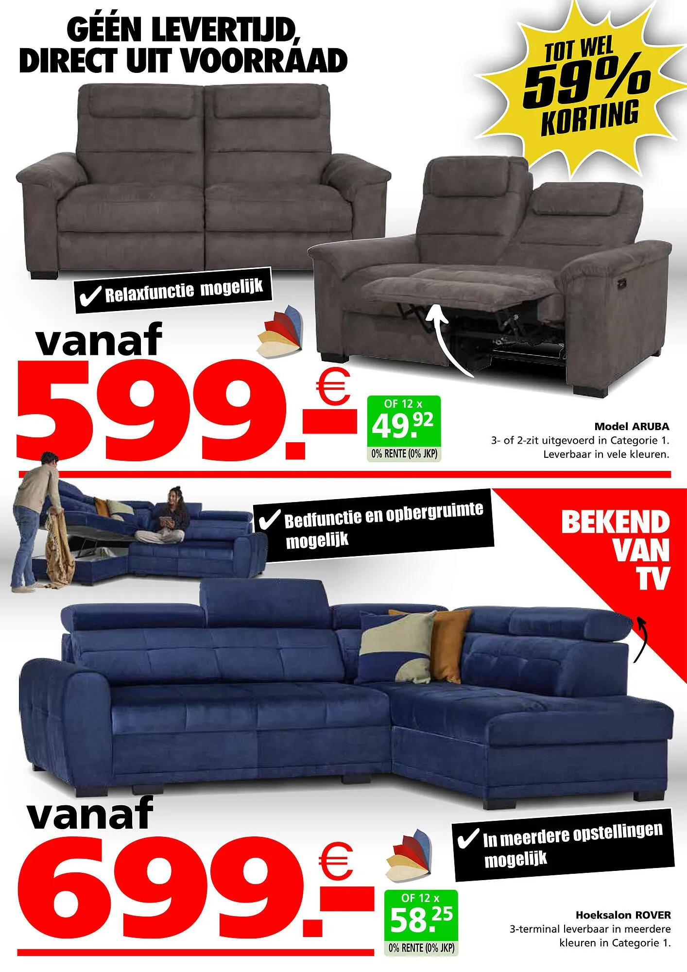 Seats And Sofas Folder van 31 oktober tot 25 november 2023 - folder pagina 15