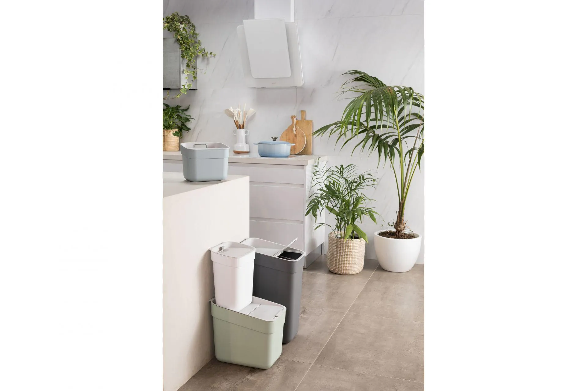 Afvalemmer READY TO COLLECT 10l Mint