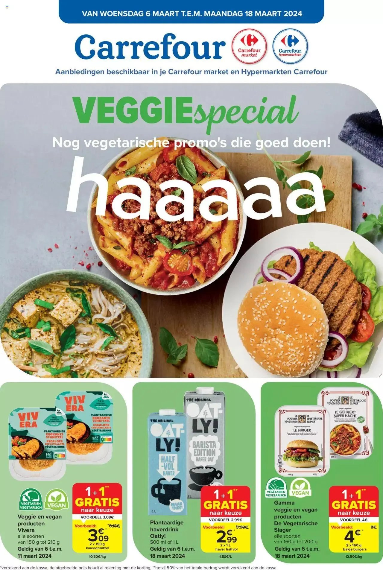 Carrefour Veggie Special van 18 maart tot 11 maart 2024 - folder pagina 