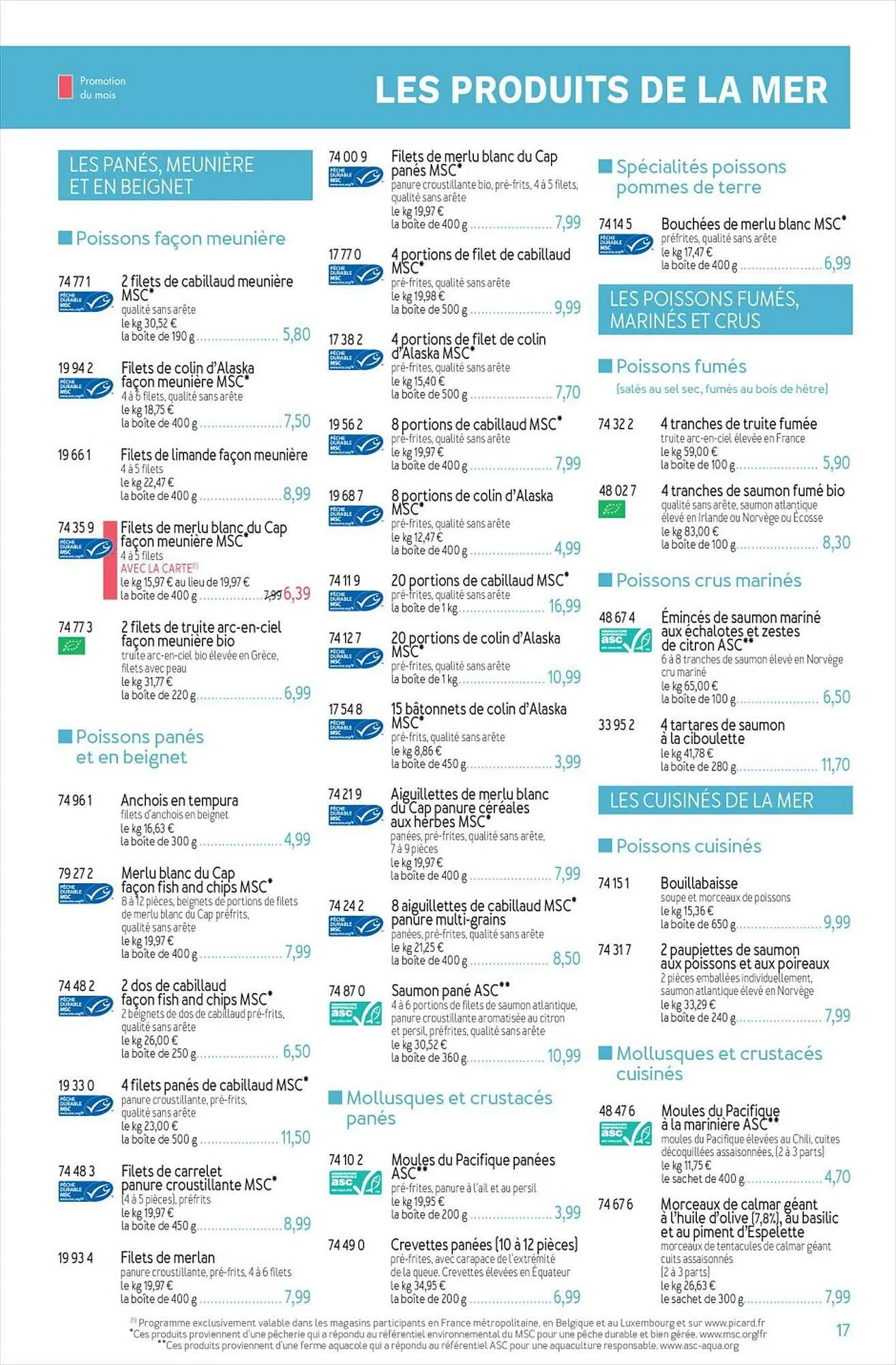 Picard folder van 3 juli tot 30 juli 2023 - folder pagina 17