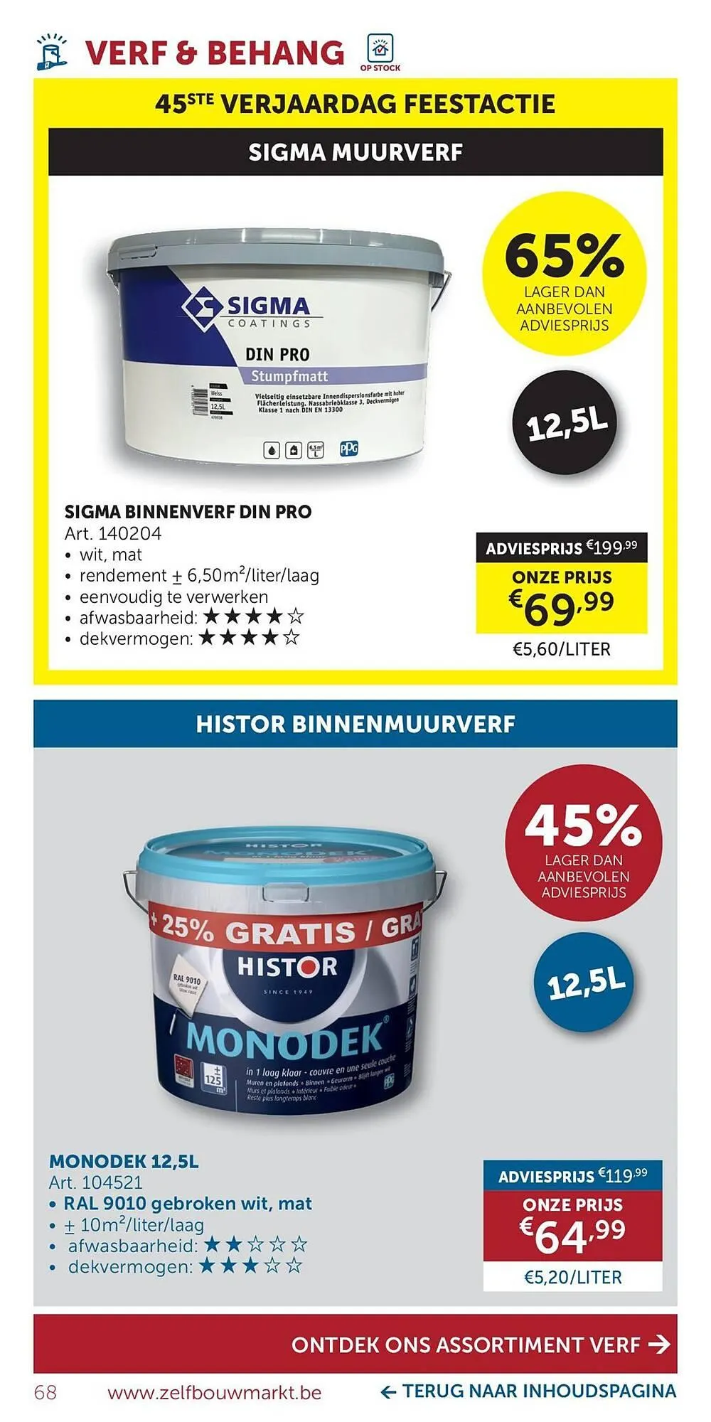 Zelfbouwmarkt folder van 14 oktober tot 10 november 2025 - folder pagina 68