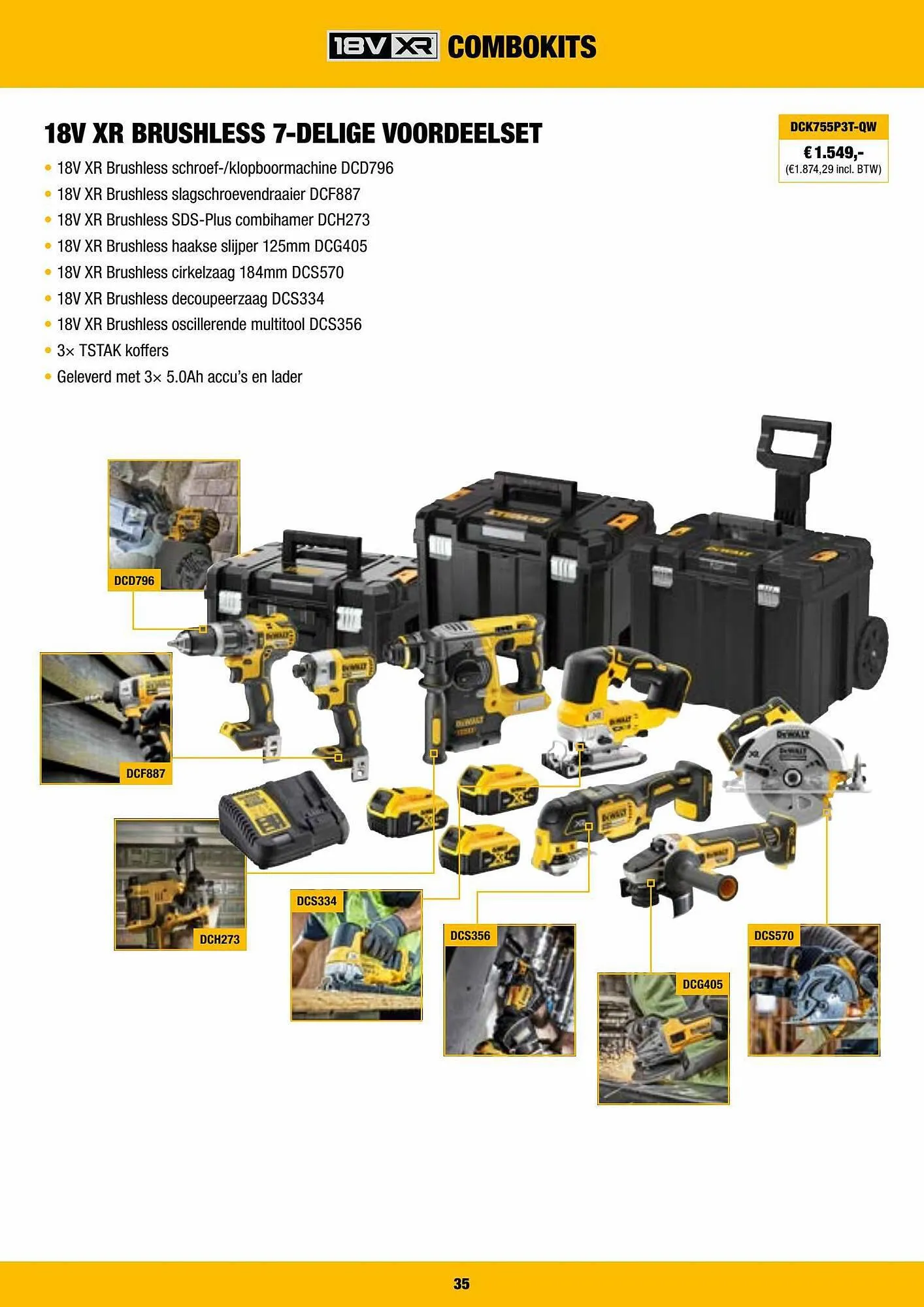 DeWALT folder van 3 september tot 30 september 2023 - folder pagina 35