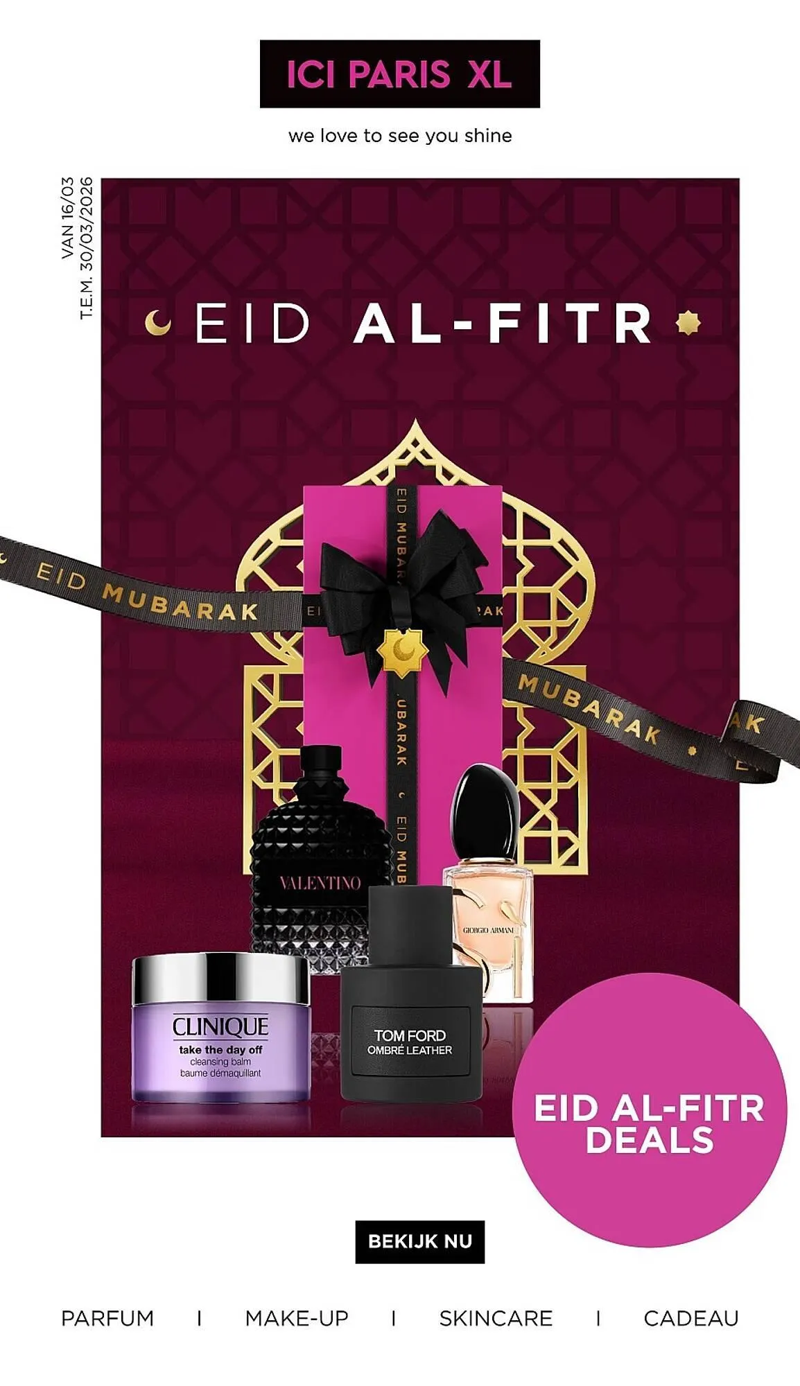 ICI PARIS XL folder van 16 maart tot 30 maart 2026 - folder pagina 1