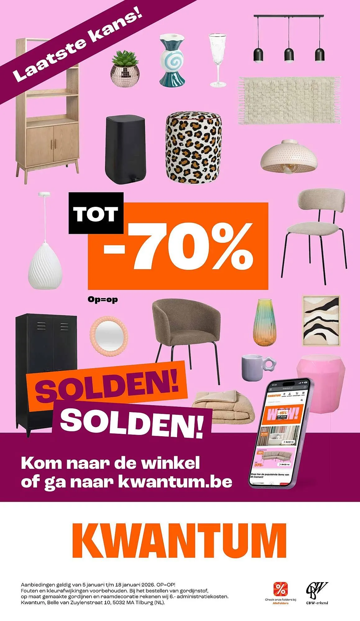 Kwantum folder van 4 januari tot 18 januari 2026 - folder pagina 21