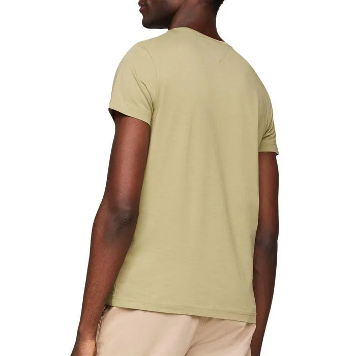 Stretch Slim Fit Jersey Shirt Heren