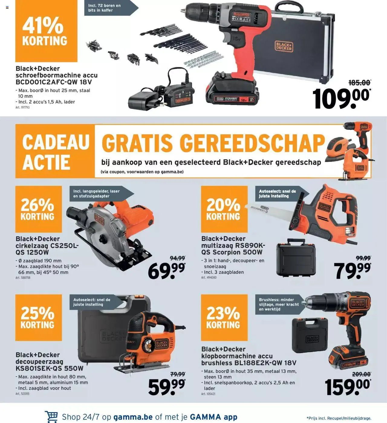 GAMMA folder van 11 april tot 31 december 2023 - folder pagina 40