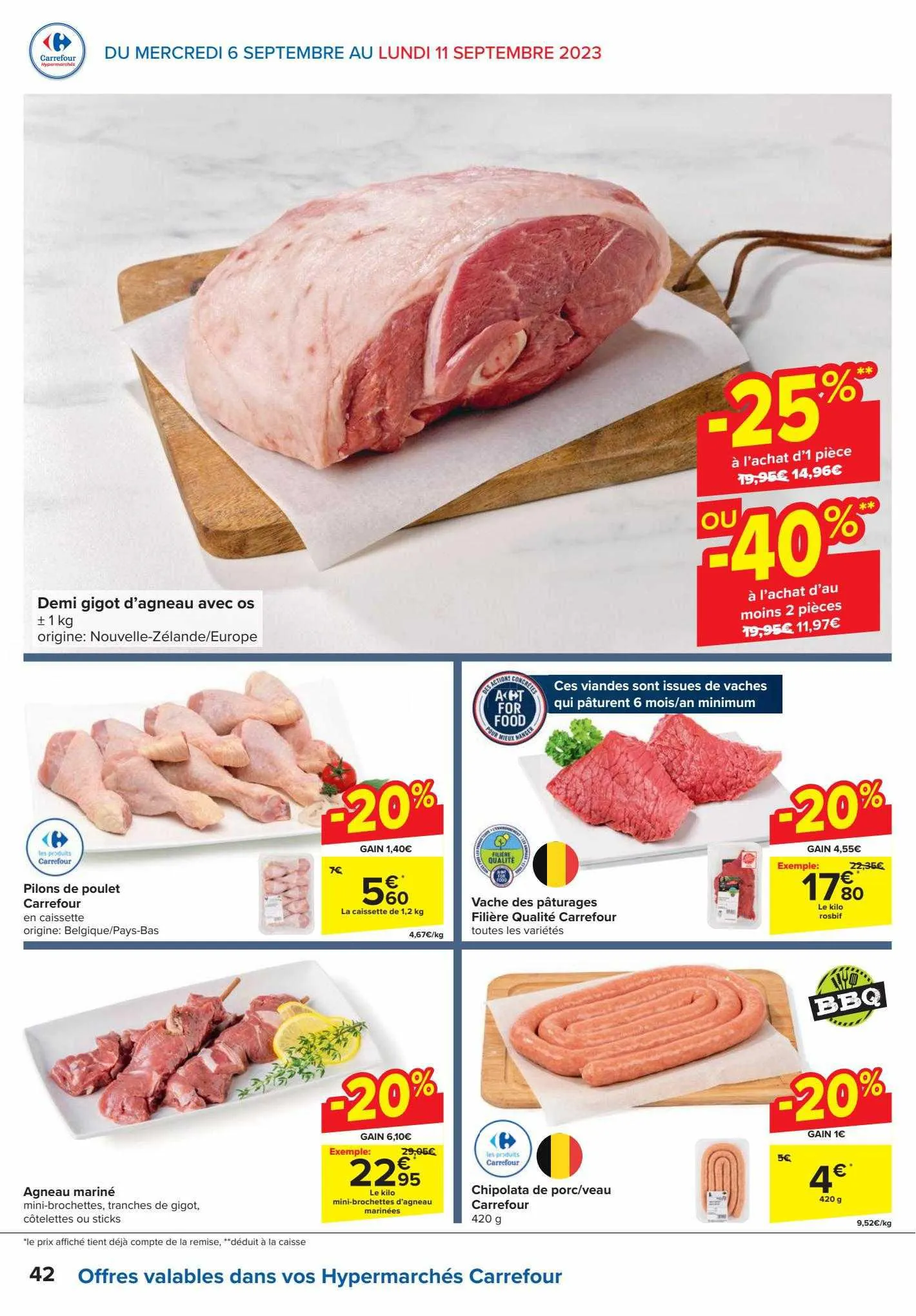 Carrefour Express Folder (FR) van 15 september tot 15 september 2023 - folder pagina 42