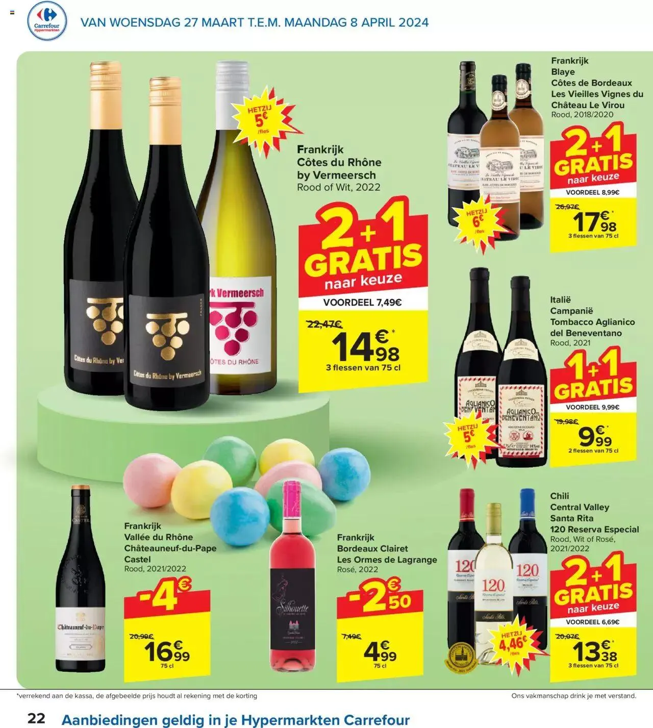 Carrefour folder week 13 van 8 april tot 30 maart 2024 - folder pagina 22