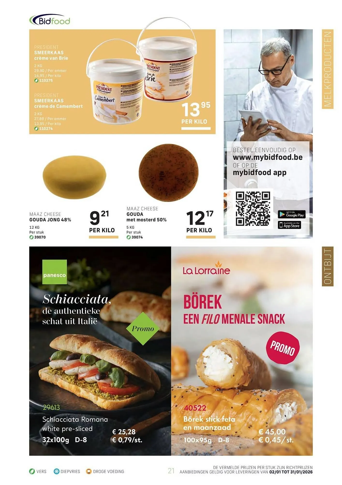 Bidfood magazine van 2 januari tot 31 januari 2026 - folder pagina 21