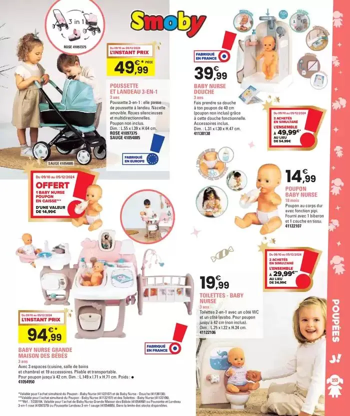 Jouez À L'infin van 29 oktober tot 5 december 2024 - folder pagina 253