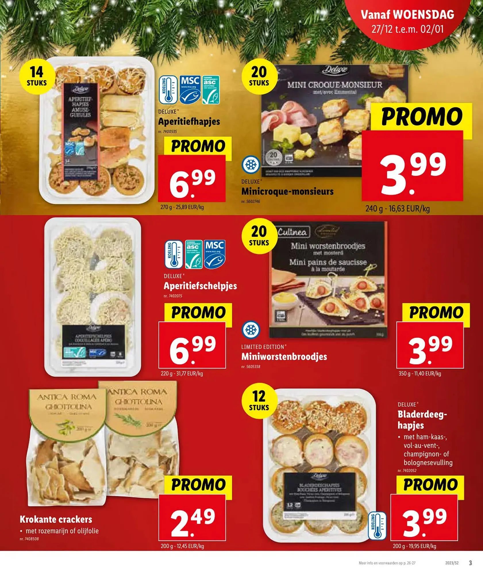 Lidl Folder van 27 december tot 2 januari 2024 - folder pagina 3