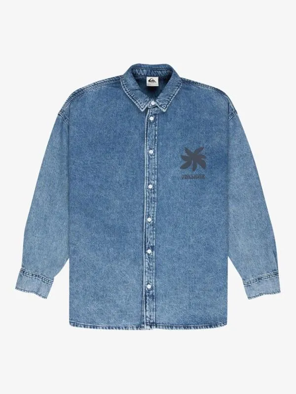 Rahmat - Surchemise en denim à manches longues pour Femme
