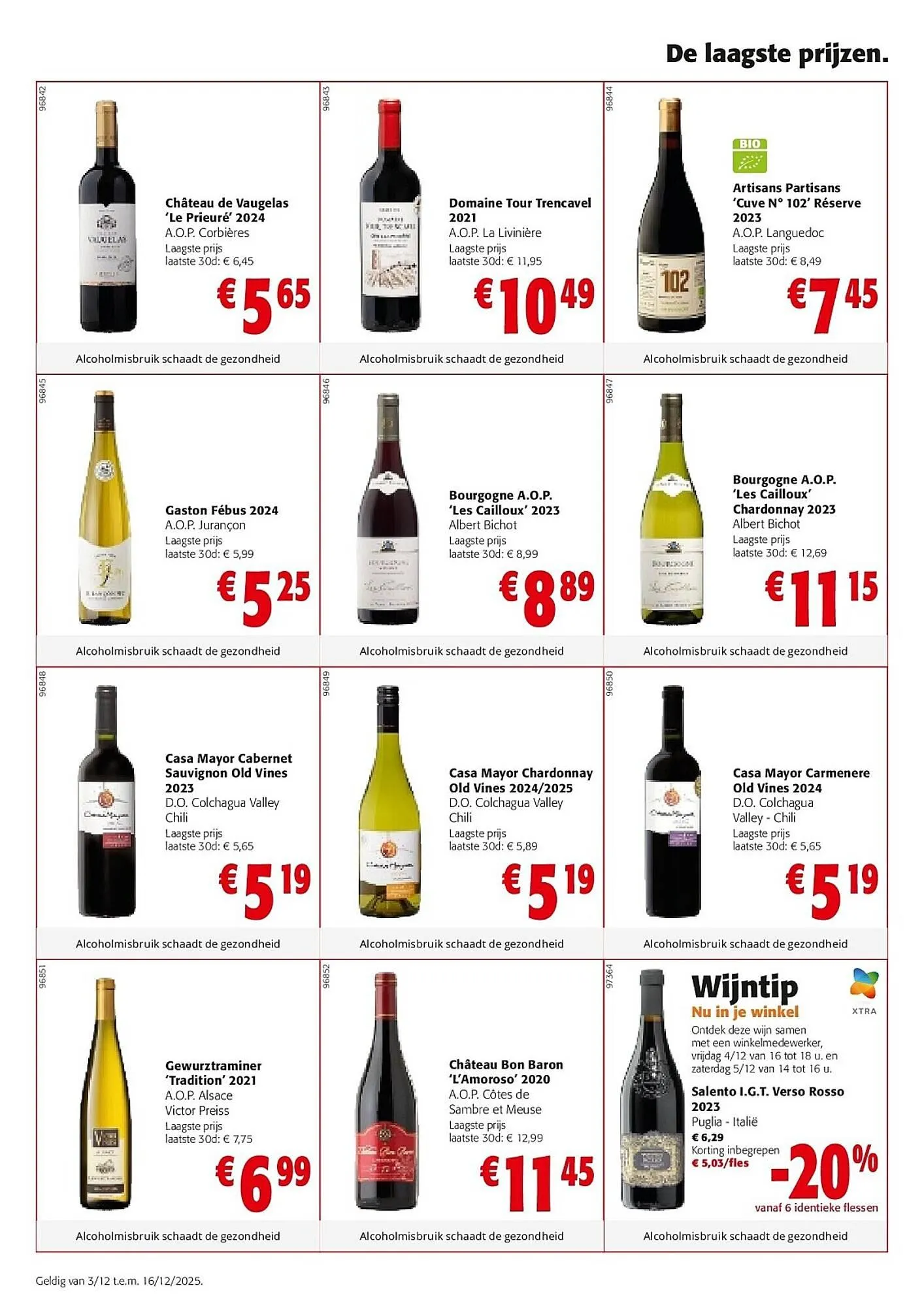 Colruyt folder van 3 december tot 16 december 2025 - folder pagina 8