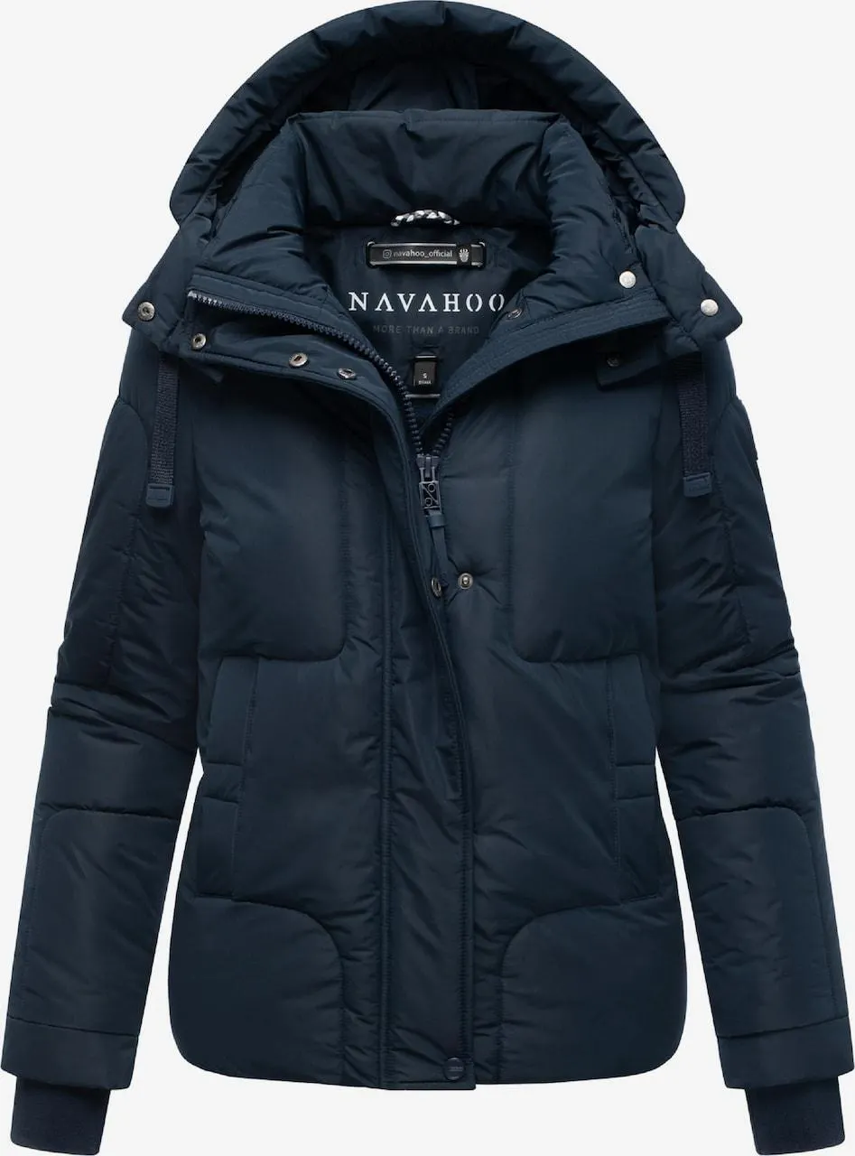 NAVAHOO Winterjas 'Zauberlicht 14' in Navy