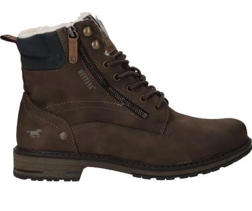 Mustang Veterboots Bruin Heren
