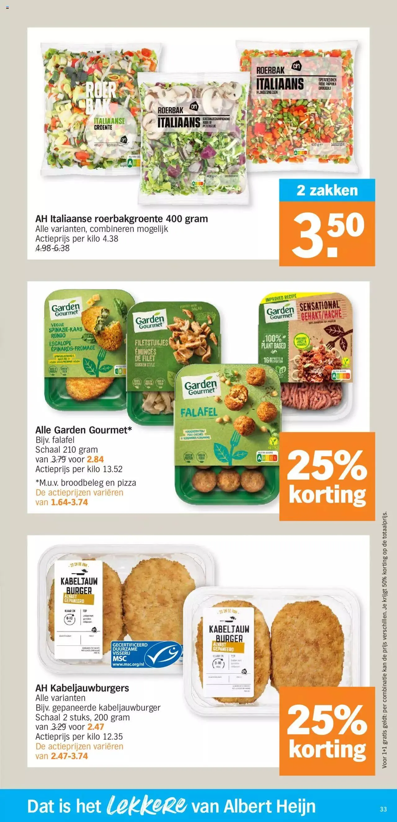 Albert Heijn folder week / de la semaine 05 van 5 februari tot 31 december 2023 - folder pagina 33