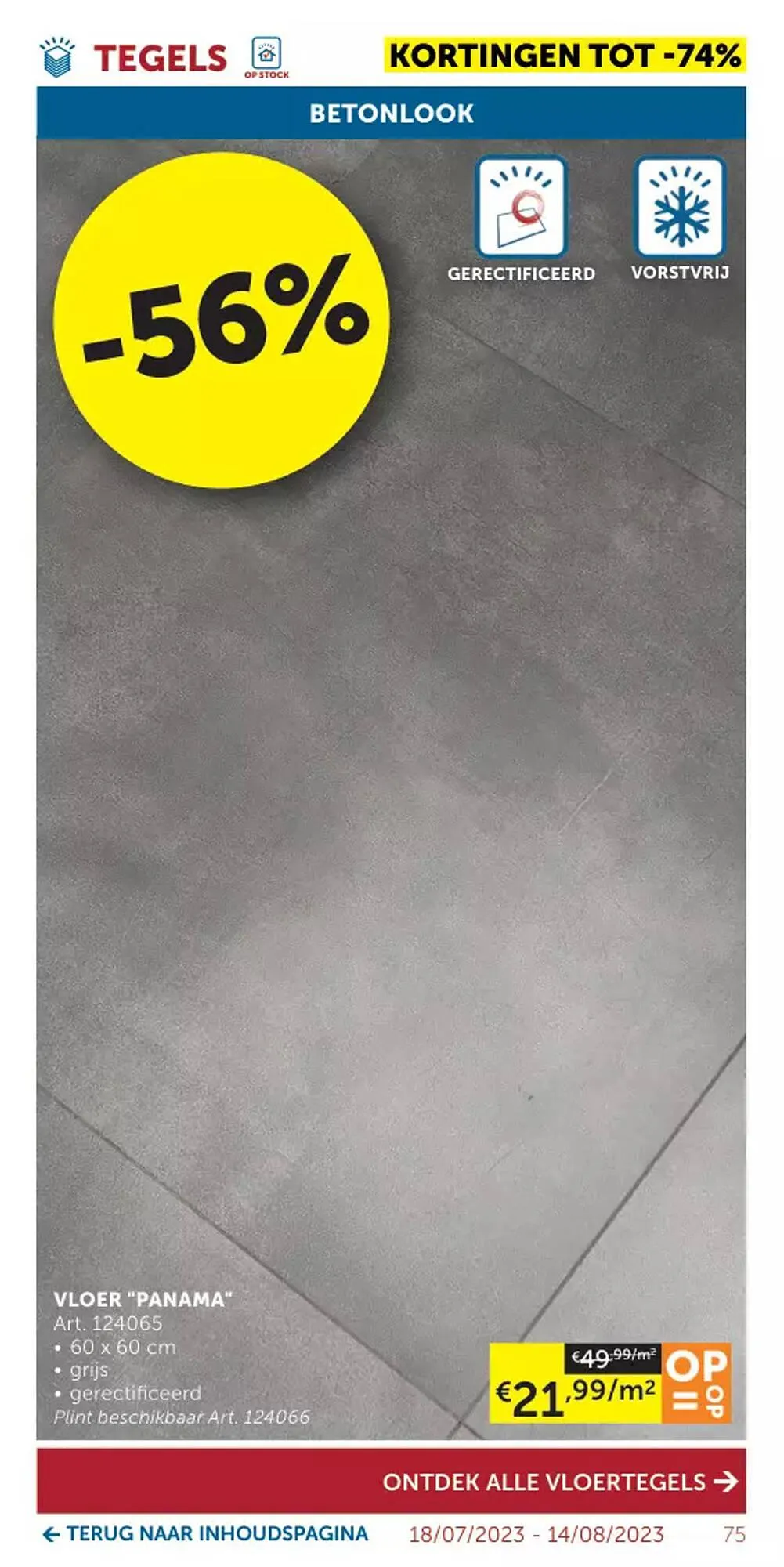 Zelfbouwmarkt Folder van 24 juli tot 24 juli 2023 - folder pagina 74