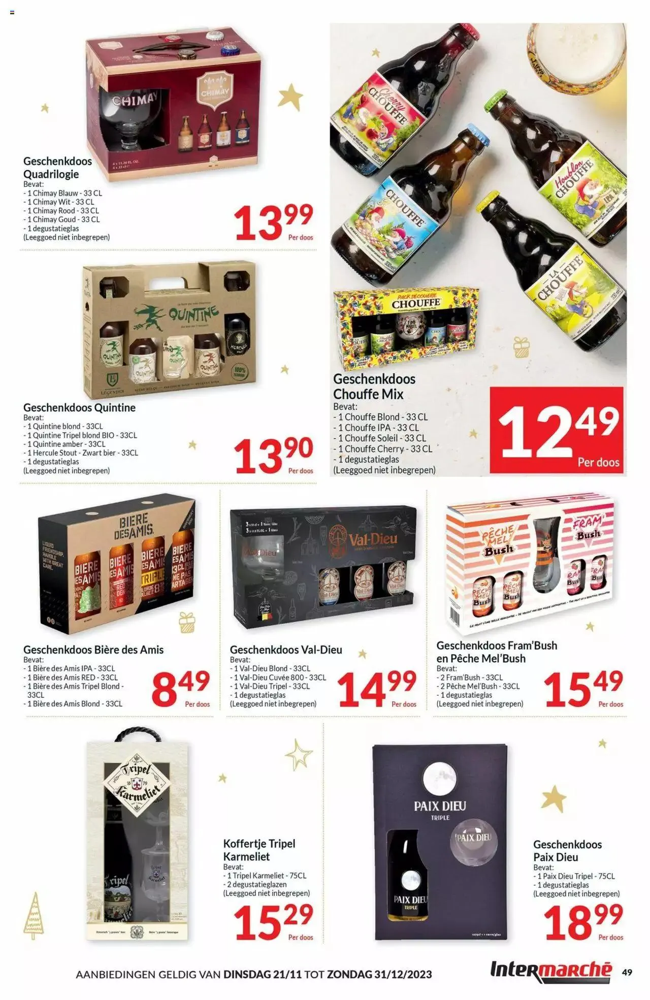 Intermarché Feestfolder van 31 december tot 31 december 2023 - folder pagina 49