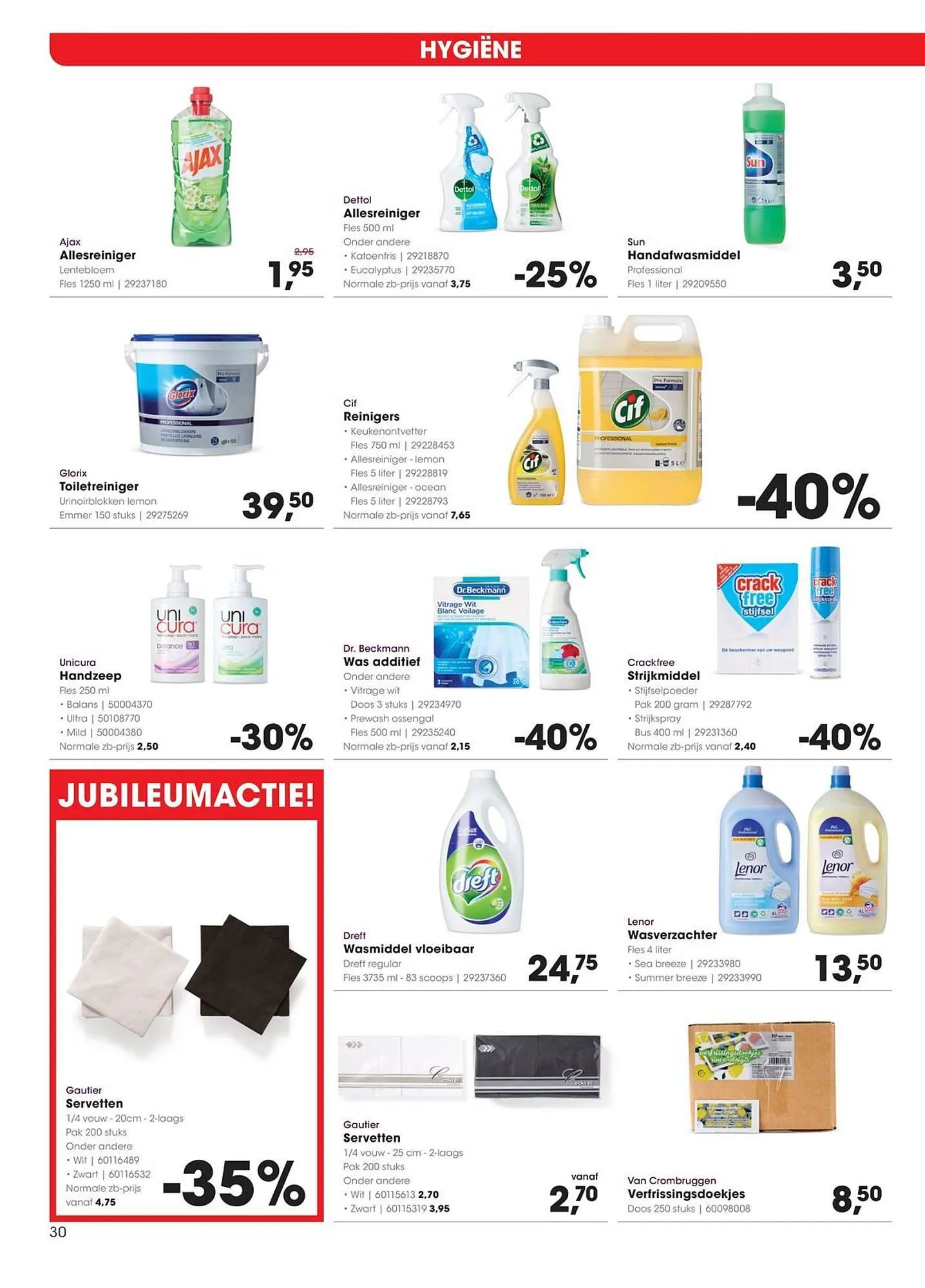 Hanos folder van 3 november tot 16 november 2025 - folder pagina 30