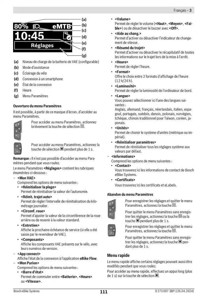 Electric Bike Manual van 12 februari tot 12 augustus 2025 - folder pagina 111