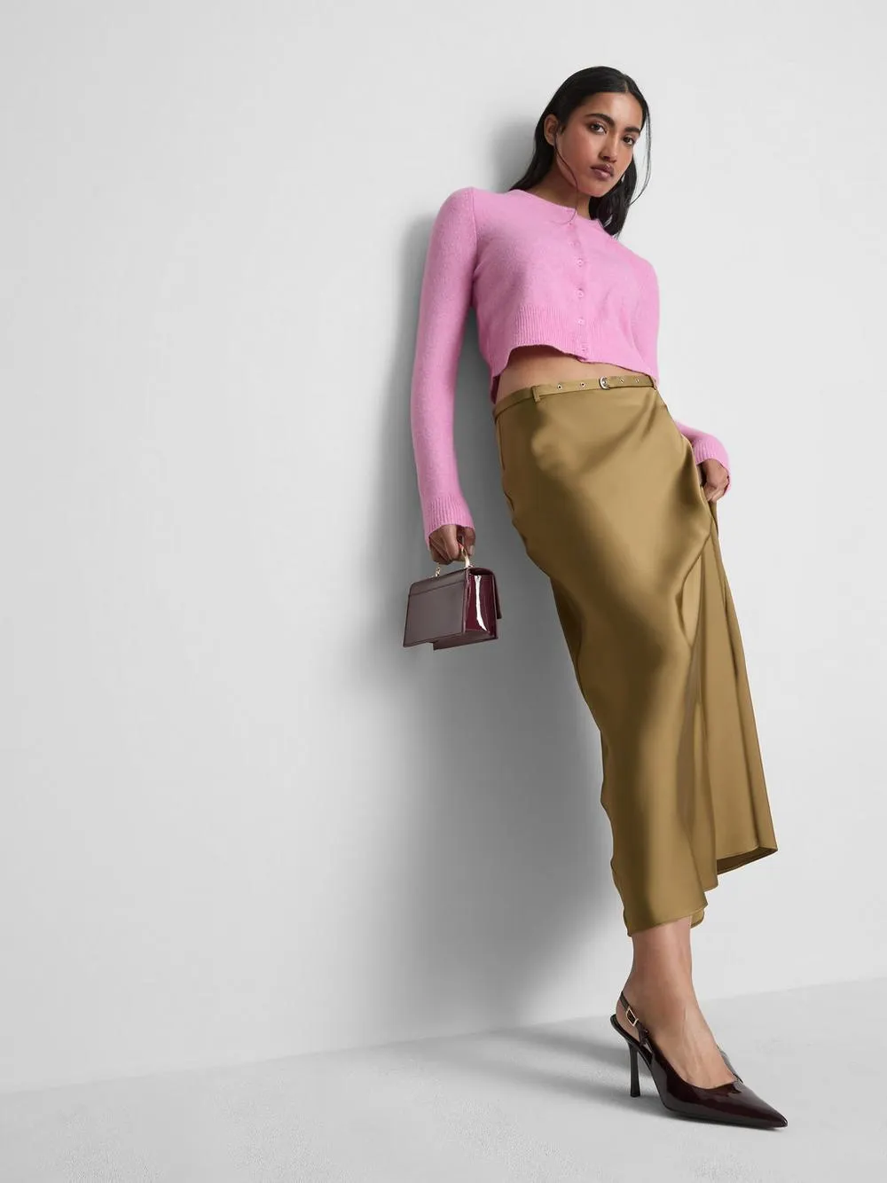 Gilet court à col ras-du-cou