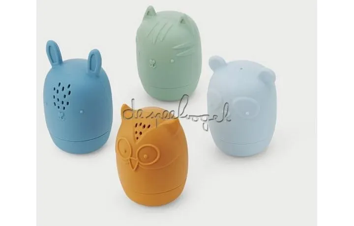 54597 Tickit Silisoft Dierlijke Waterspuiters (Neutrale Kleuren) - Pk4