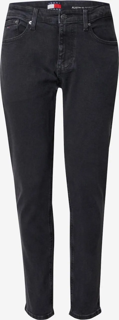 Tommy Jeans Slimfit Jeans 'AUSTIN' in Black Denim